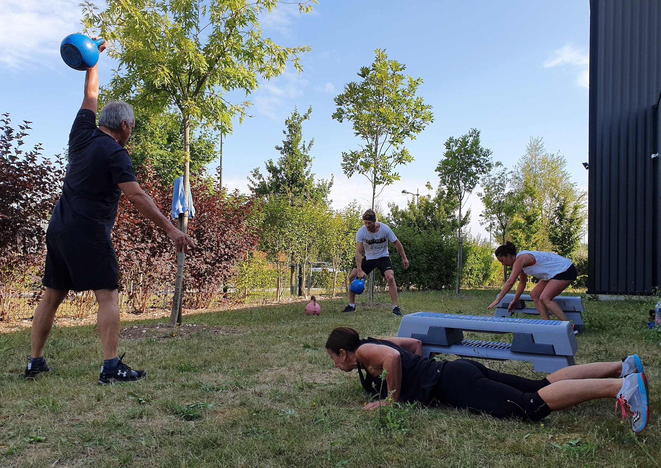 entrainement sportif en entreprise