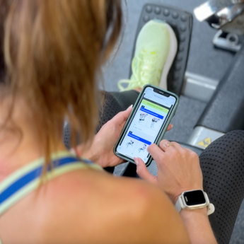visualisation application pour entrainement sportif