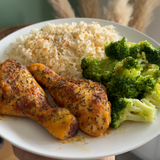 Repas poulet brocolis riz compétition bodybuilding